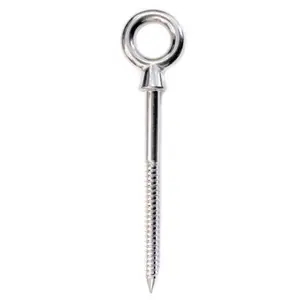 Kookaburra Silver Stainless Steel Eyebolt Screw Shade Sail Fitting Garden Patio Fixing Accessory