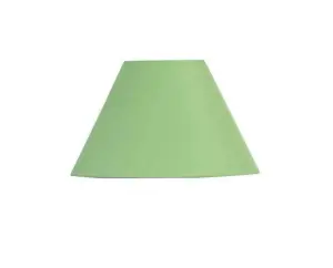 12" Cotton Coolie Lampshade - Green