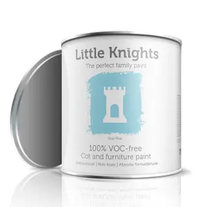 Little Knights Cot & Furniture Paint - Stour Blue - 750ml