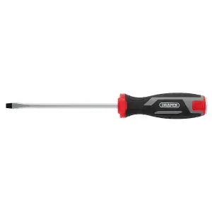 Draper Pound Thru Slotted Soft Grip Screwdriver, SL5.5 x 125mm 13461