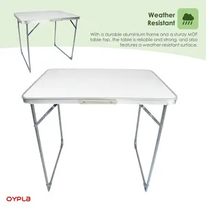 Oypla 80cm Portable Folding Outdoor Camping Kitchen Work Top Table