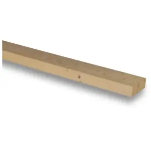 PACK OF 10(Total 10 Units)-47mm x 125mm (5x2")(45mm x 120mm Finish) C16 Kiln Dried Regularised Carcassing Timber-1.2m Length