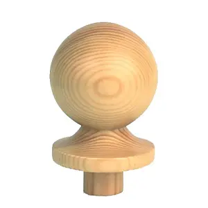 Solid Pine Complete 90mm Georgian Newel Post Kit Inc Cap's UK Manufactured Traditional Products Ltd