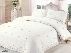 Sophie Laced Classical Duvet Cover Set