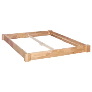 Berkfield Bed Frame Solid Oak Wood 160x200 cm