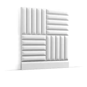 Orac Decor 3d Wall Panel W218 Quilt Moulding 2 Pack