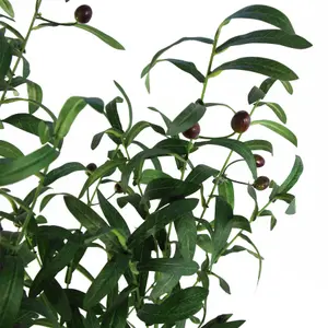 120cm Natural Artificial Olive Tree