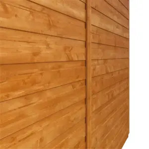 7ft x 5ft (2050mm x 1450mm) Horsforth Shiplap Compact Pent Bike Shed (12mm Tongue and Groove Floor and Roof)