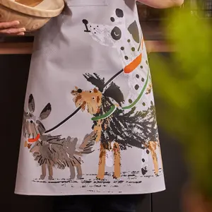 Dog Days Animal Print 100% Cotton Apron