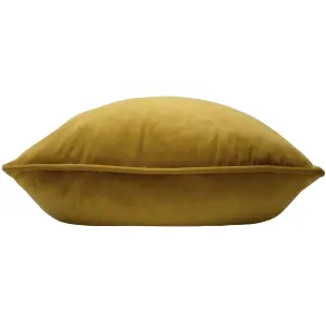 Evans Lichfield Opulence Velvet Piped Feather Filled Cushion