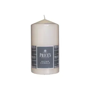 4x Prices Altar Candle - 15cm x 8cm - 75 Hours Burn Time