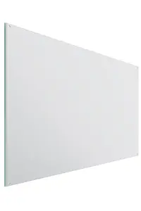 MirrorOutlet 4mm Sheet Mirror Glass with 4 Holes Polished Edges160 x 80cm