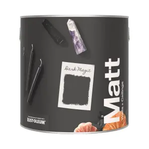 Rust-Oleum Washable Matt Wall Paint - Dark Magic 2.5L