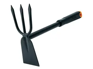 Fiskars Ergo Cultivator Hoe for Effortless Gardening and Soil Aeration