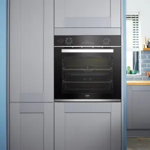 Beko BBIS25300XC Built-in Single Multi-function Oven - Black