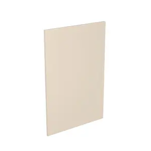 Kitchen Kit Base End Panel 600mm J-Pull - Super Gloss Cashmere