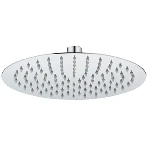 Hommix Rubineta OLO Round L Stainless Steel Shower Head