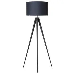 Tripod Floor Lamp Black STILETTO