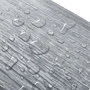 Set of 36 Grey Waterproof Rustic Wood Grain Self Adhesive PVC Laminate Flooring Planks Covering 5m²