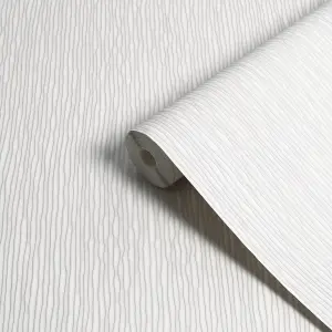 Superfresco Colours Stria Pebble Soft Netural Textured Wallpaper