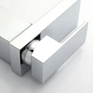 Nes Home Saturn Square Waterfall Mono Basin Mixer Tap