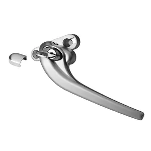 W98 Slimline Espag Window Handle, Polished Chrome, Right Handed, Fits 10mm, 20mm, 30mm, 40mm Spindle Lengths