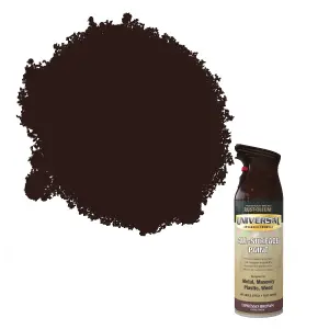 Rust-Oleum Universal Espresso brown Gloss Multi-surface Protector Spray paint, 400ml