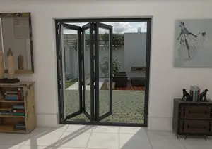 Green & Taylor Anthracite Grey Aluminium External Bifolding Doors - 3 Right - 1790 x 2090mm (WxH)