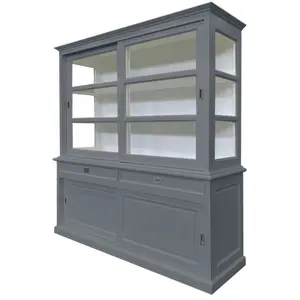 Stiles Display Cabinet Trafic Grey