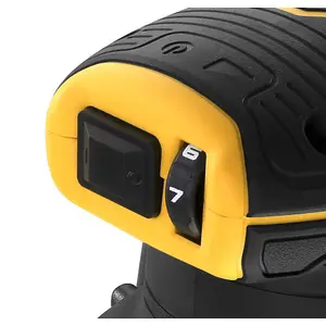 Dewalt DCW210N Cordless Brushless 18v XR Orbital Sander 125mm + Tstak +50 Sheets