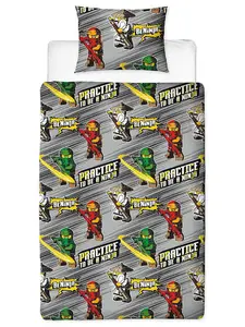 Lego Ninjago Mission Single Duvet Cover Set