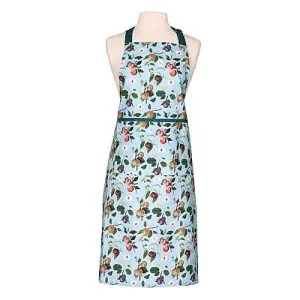 RHS Hooker Fruit Organic Cotton Adult Apron Blue