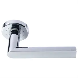 Serozzetta Latch Door Handle (Set of 2) Polished Chrome