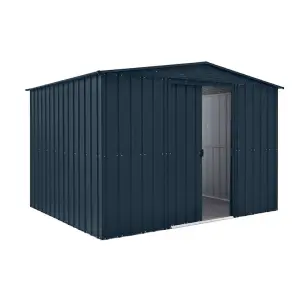 10 x 7 Premier Apex Metal Garden Shed - Anthracite Grey (10ft x 7ft / 10' x 7' / 3.1m x 2.2m)