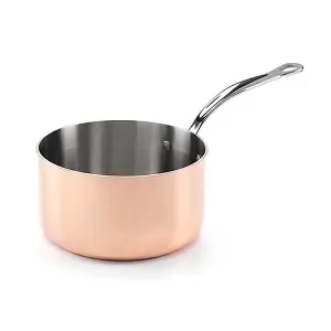 Samuel Groves Copper Induction 18cm Saucepan with Lid