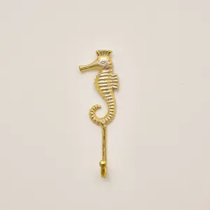 Melody Maison Gold Seahorse Wall Hook