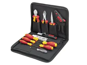 Wiha 36389 electrician Tool Set, 13 Piece WHA36389