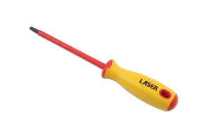 Laser Tools 7453 VDE 1000V Insulated Star/Torx Screwdriver T27 x 125mm