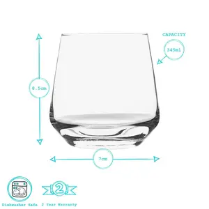 Argon Tableware - Tallo Whisky Glasses - 345ml 24