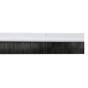 Stormguard Silver Garage Door 25mm Brush