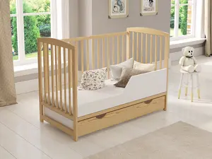 Jacob cot bed 120x60cm with drawer