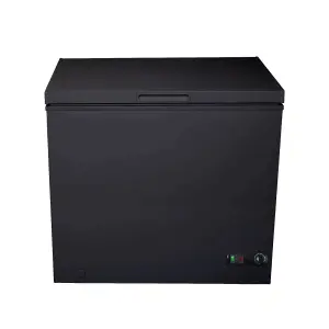 SIA CHF200B Black Freestanding 201L Chest Freezer