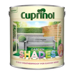 Cuprinol Garden shades Cool Marble Matt Garden Paint, 2.5L Tin