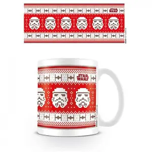 Star Wars Stormtrooper Christmas Mug Red/White (One Size)