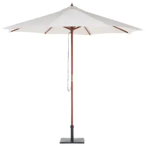 Garden Parasol 2.7 m Light Beige TOSCANA