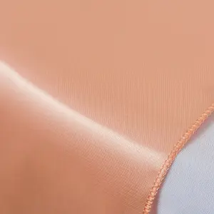 Neel Blue 11x 108 Inch Plain Satin Silk Table Runner, Peach