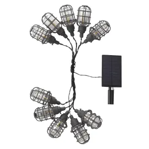 Smart Solar Anglia Solar-powered Warm white 10 LED Outdoor String lights