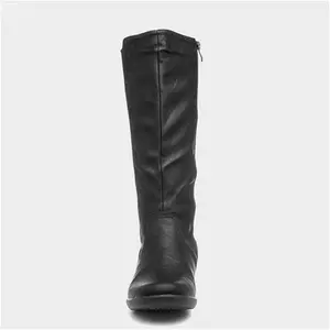 Cushion Walk Sheri Womens Black Calf Boot - Size 6 - Womens Boots Calf