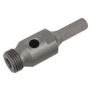 Sealey 100mm Hex Chuck Standard Adaptor Power Tool Accessory - Silver DDAHO