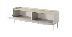 LEVEL - Elegant  TV Cabinet with Concealed Storage (H)500mm (W)1530mm (D)380mm